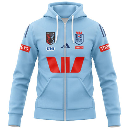 NSW Blues 2026 State Of Origin Hoodie with Zipper