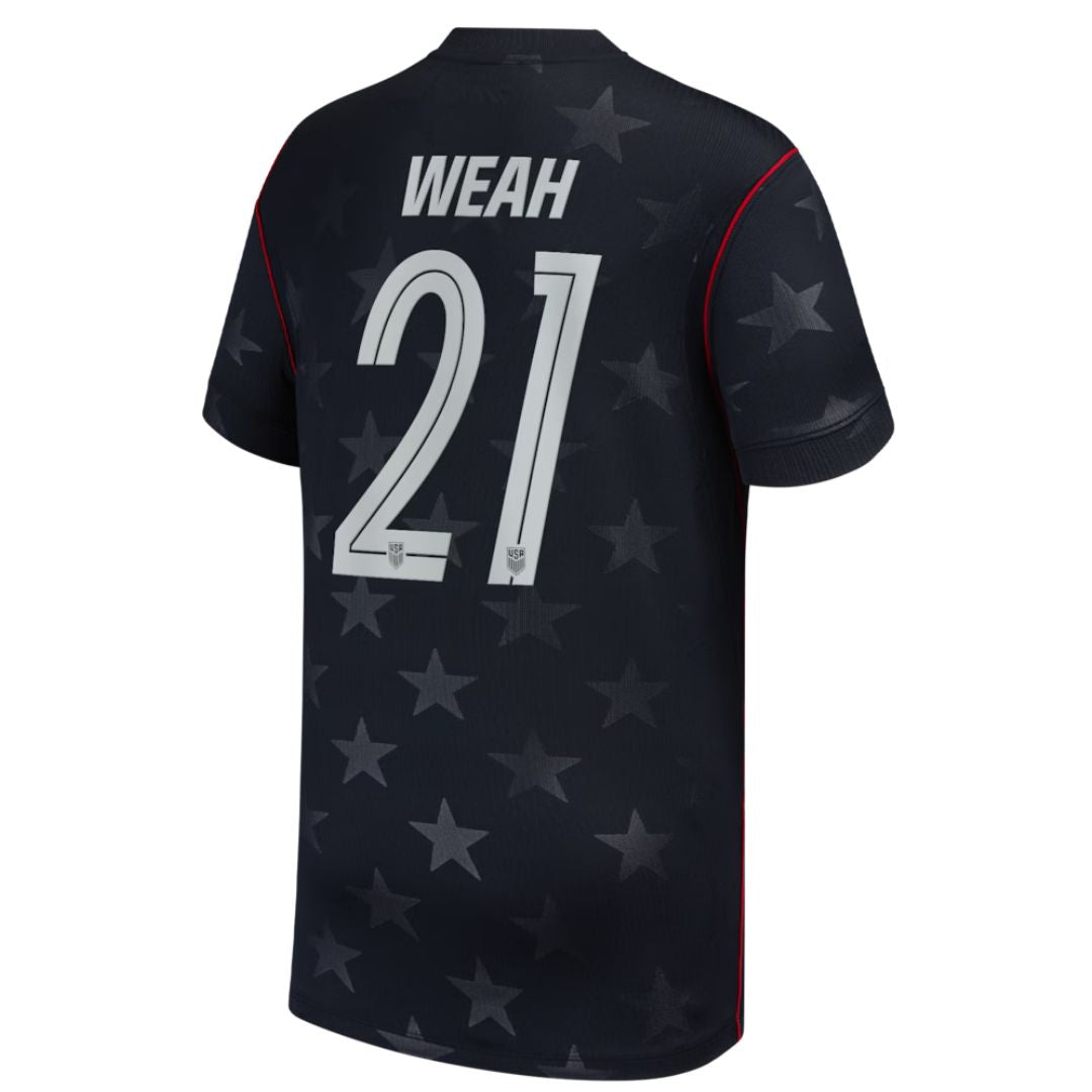 United States 2026 World Cup Weah #21 Away Jersey Shirt