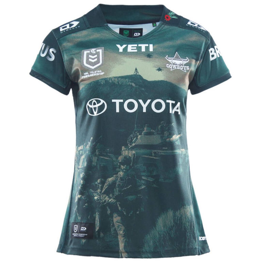 North Queensland Cowboys 2026 Women's Defence Shirt