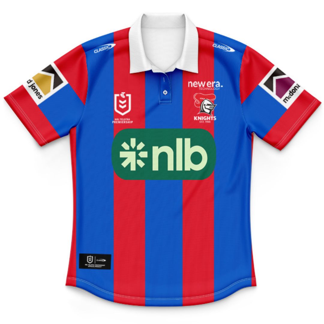 Newcastle Knights 2026 Kids Home Polo Shirt