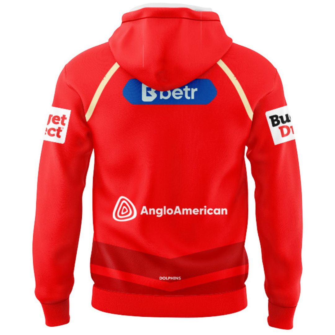 Redcliffe Dolphins 2026 Home Hoodie with Zipper