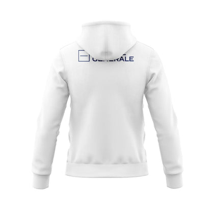 France Les Bleus 2024 Rugby Away Hoodie With Zipper