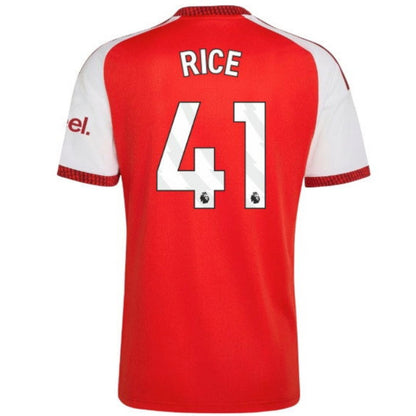 Arsenal Gunners 2026/27 Rice #41 Home Jersey Shirt