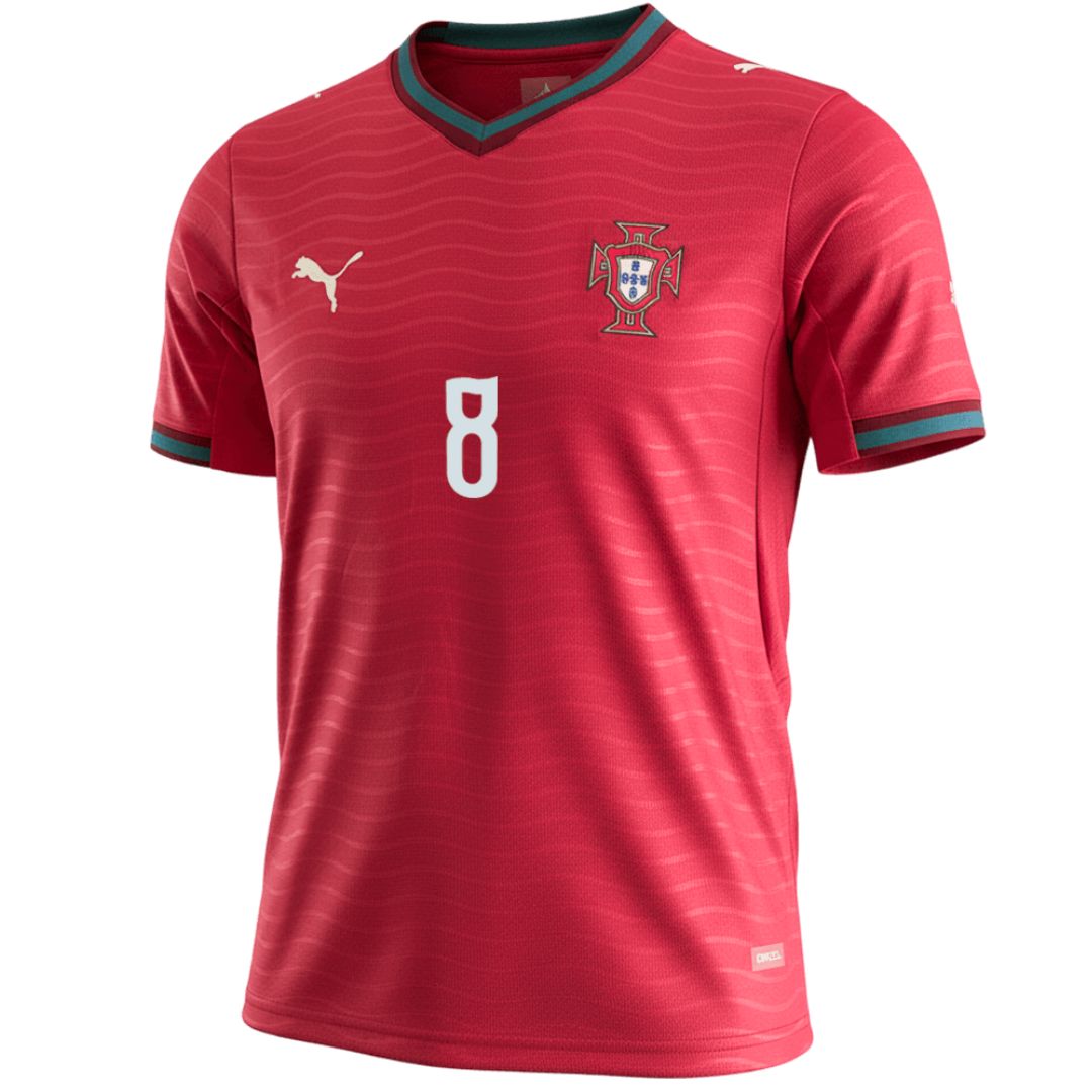 Portugal 2026 B.Fernandes Soccer World Cup of Football Home Jersey Shirt