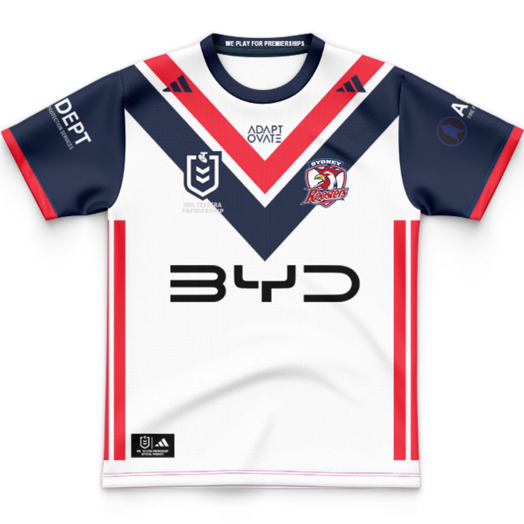 Sydney Roosters 2026 Kids Away Jersey
