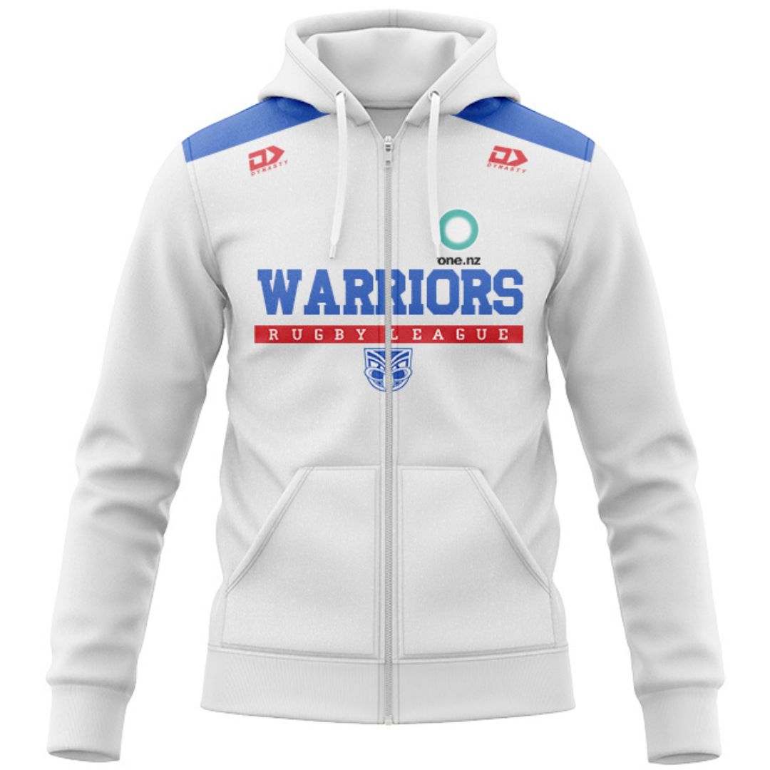 New Zealand Warriors 2026 Training Hoodie with Zipper