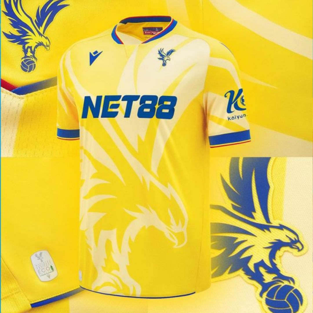 Crystal Palace 2024/25 Away Jersey Shirt Kit