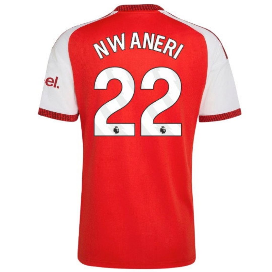Arsenal Gunners 2026/27 Nwaneri #22 Home Jersey Shirt