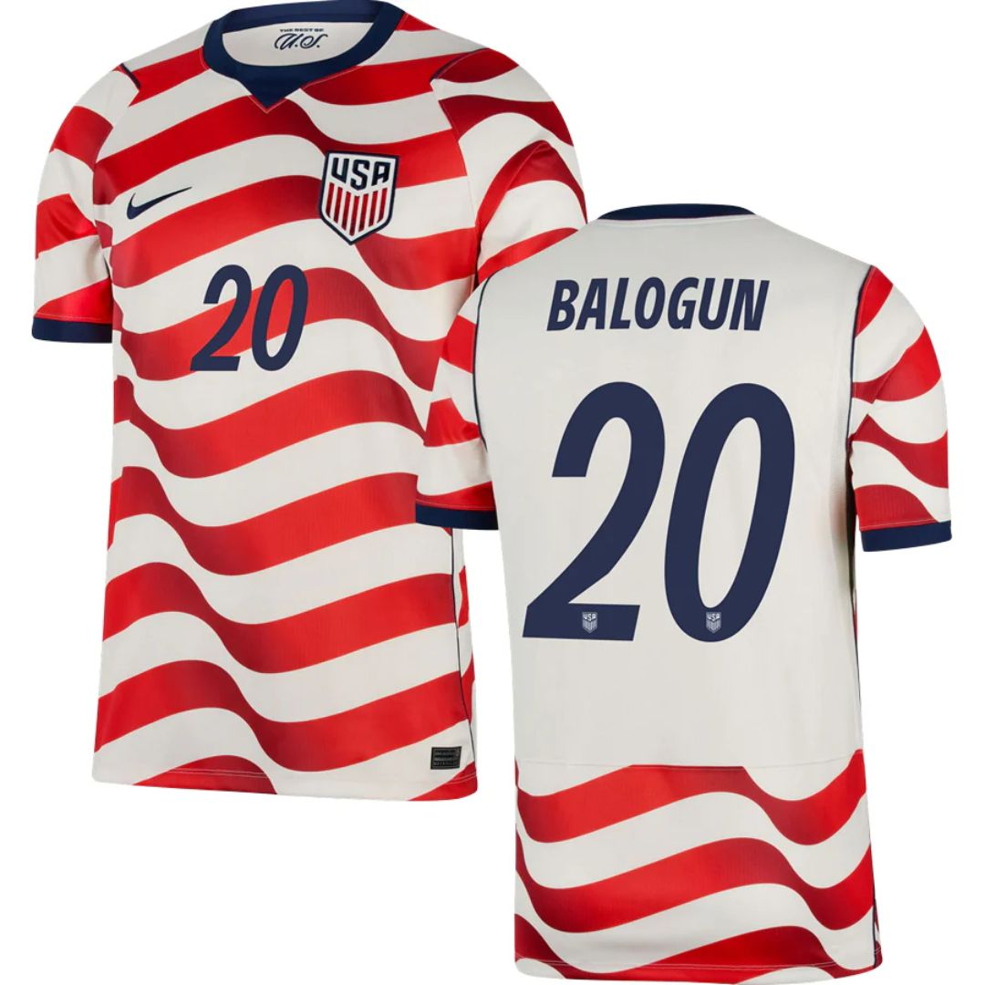 United States 2026 World Cup Balogun #20 Home Jersey Shirt
