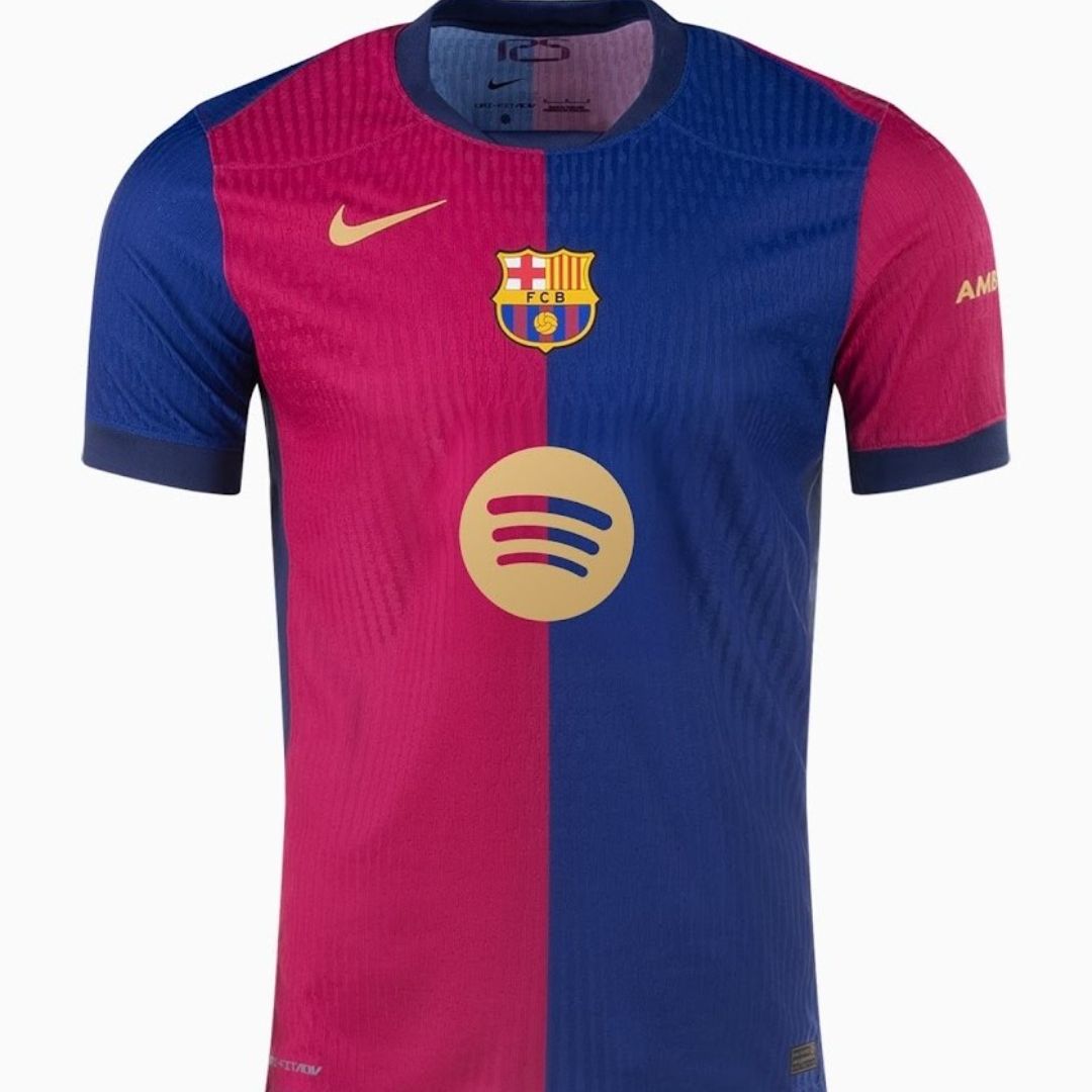 Barcelona 2024/25 125th Anniversary Home Jersey Shirt - (Add Your Own Name & Number)