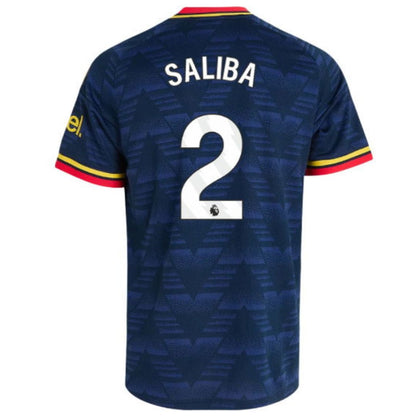 Arsenal Gunners 2026/27 Saliba #2 Away Jersey Shirt