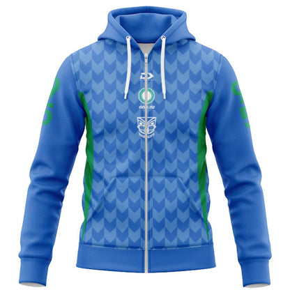 New Zealand Warriors 2026 Captains Run Hoodie with Zipper