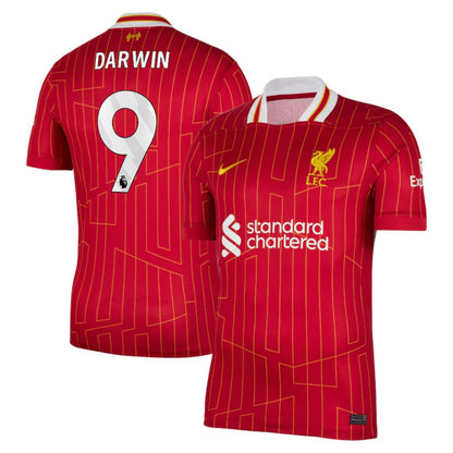 Liverpool 2024/25 Darwin #9 Home Jersey Shirt
