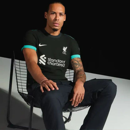 Liverpool 2024/25 Virgil #4 Away Jersey Shirt