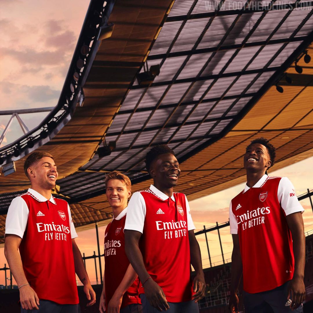 Arsenal Gunners 2022/23 Home Jersey Shirt