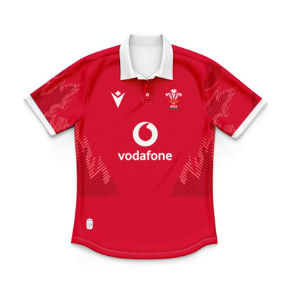 Wales Dragons Rugby 2024/25 Kids Home Match Polo Shirt