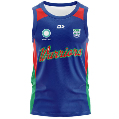 New Zealand Warriors 2026 Warm Up Singlet