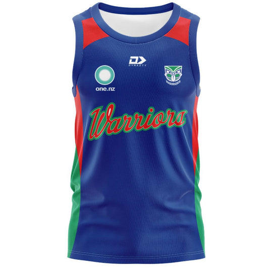 New Zealand Warriors 2026 Warm Up Singlet