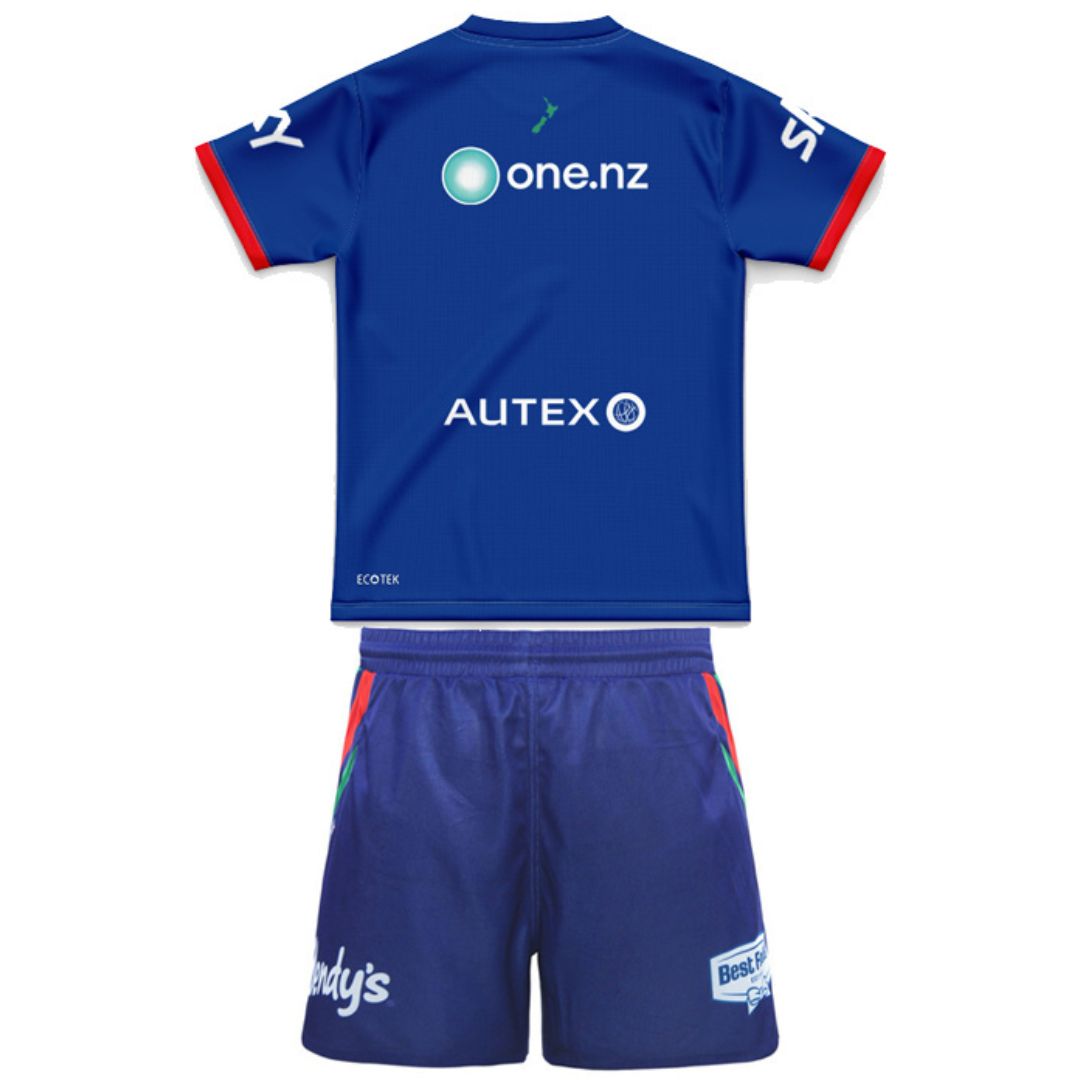 New Zealand Warriors 2026 Kids Home Jersey and Shorts Kit