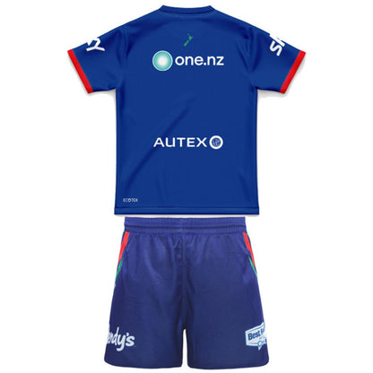 New Zealand Warriors 2026 Kids Home Jersey and Shorts Kit