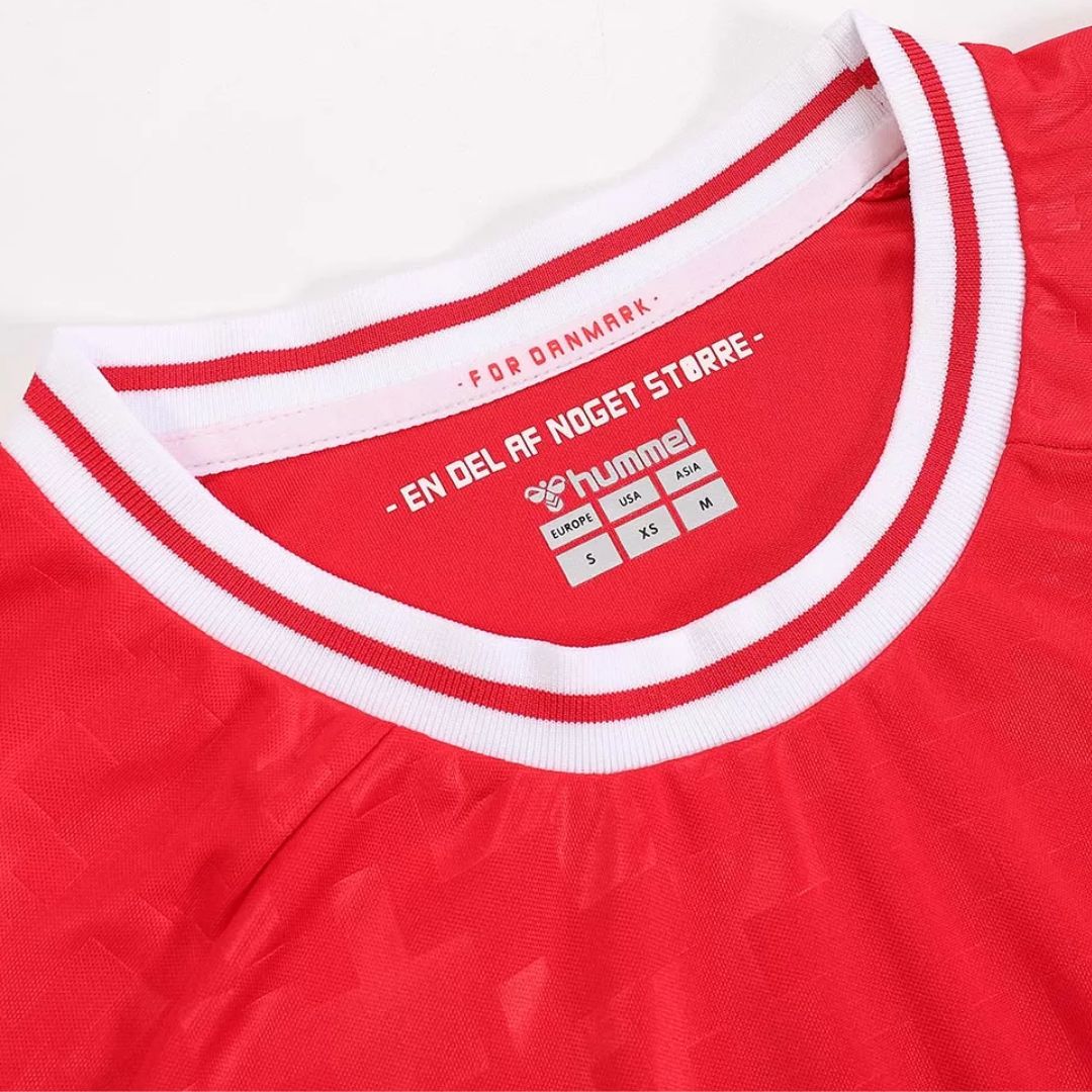 Denmark Euro 2024 Home Jersey Shirt