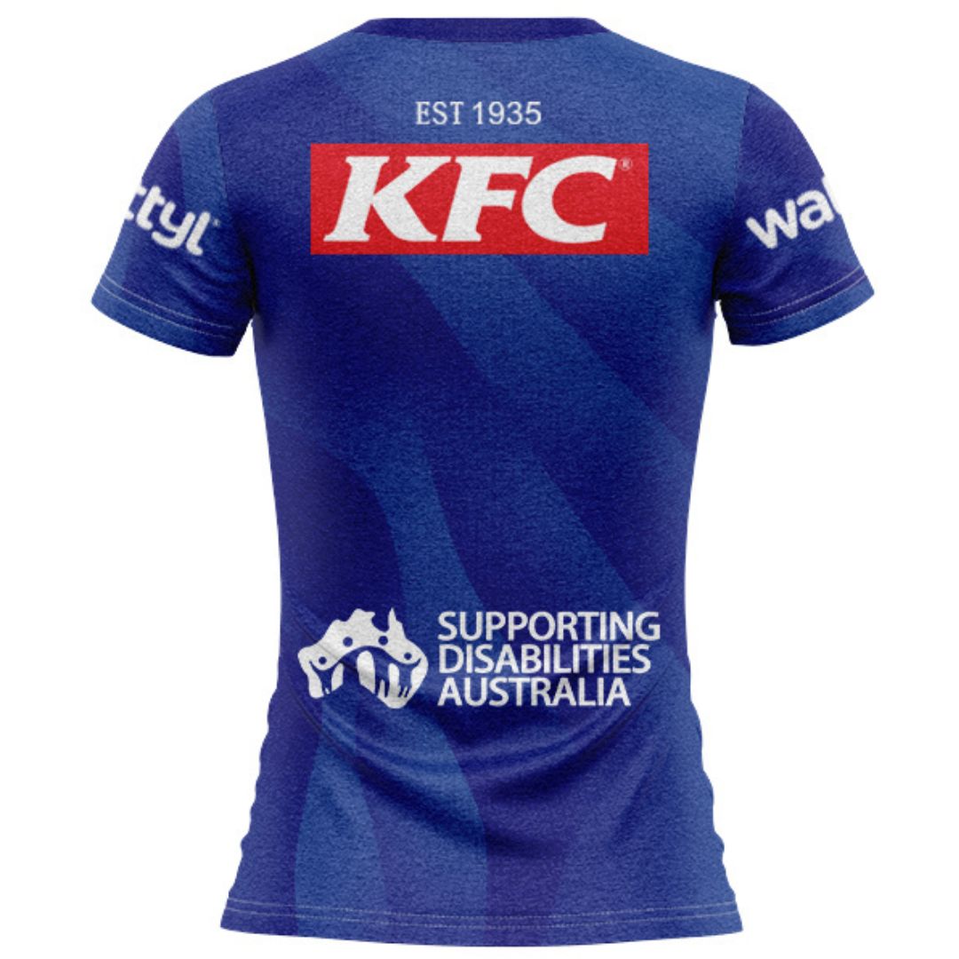 Canterbury Bankstown Bulldogs 2026 Women's Warm Up Shirt