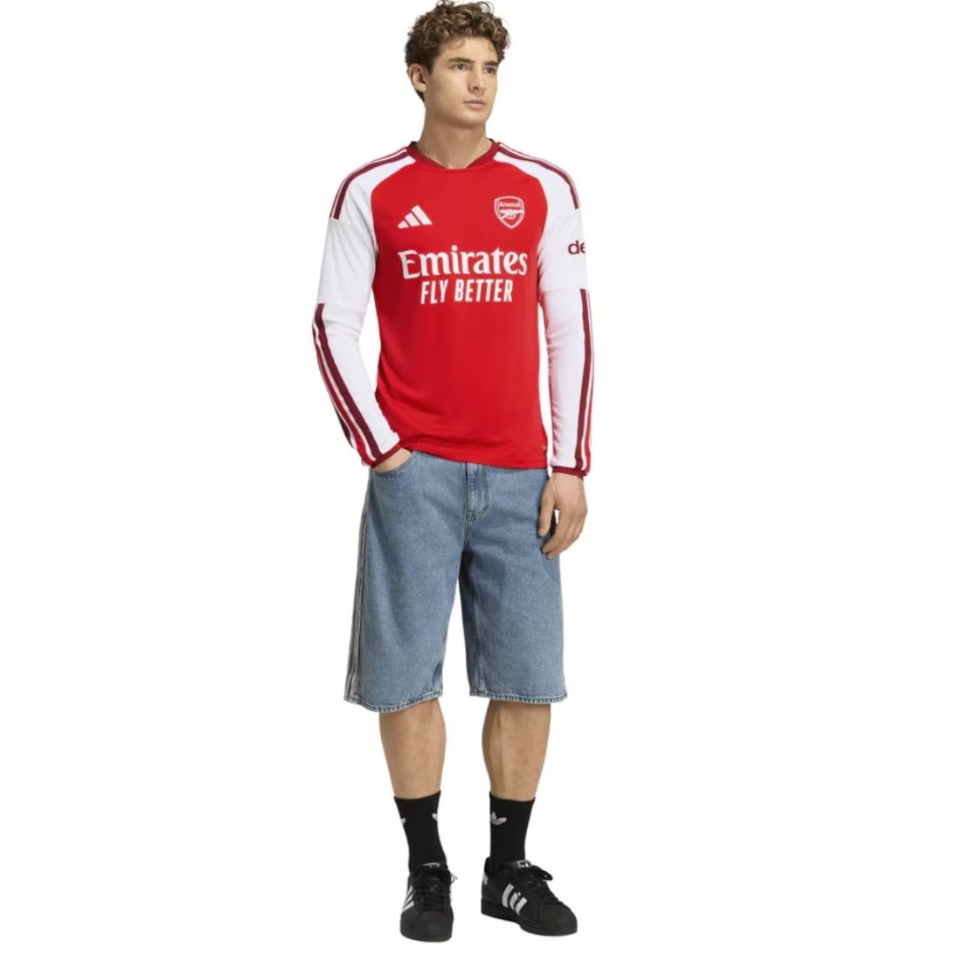 Arsenal Gunners 2026/27 Long Sleeve Home Jersey Shirt