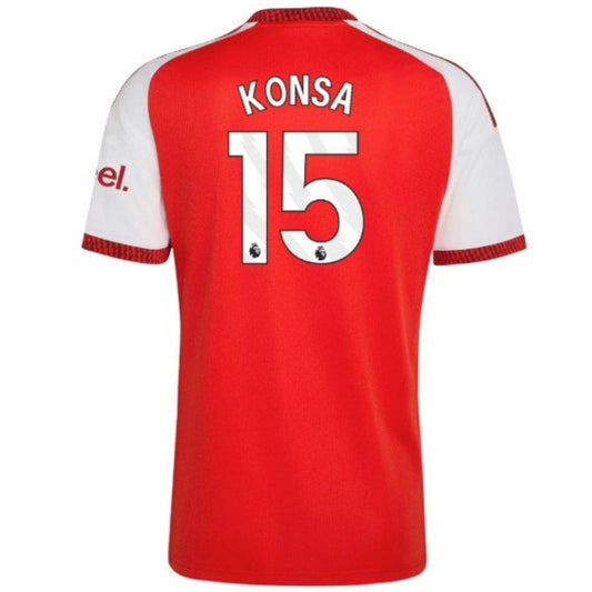 Arsenal Gunners 2026/27 Konsa #15 Home Jersey Shirt