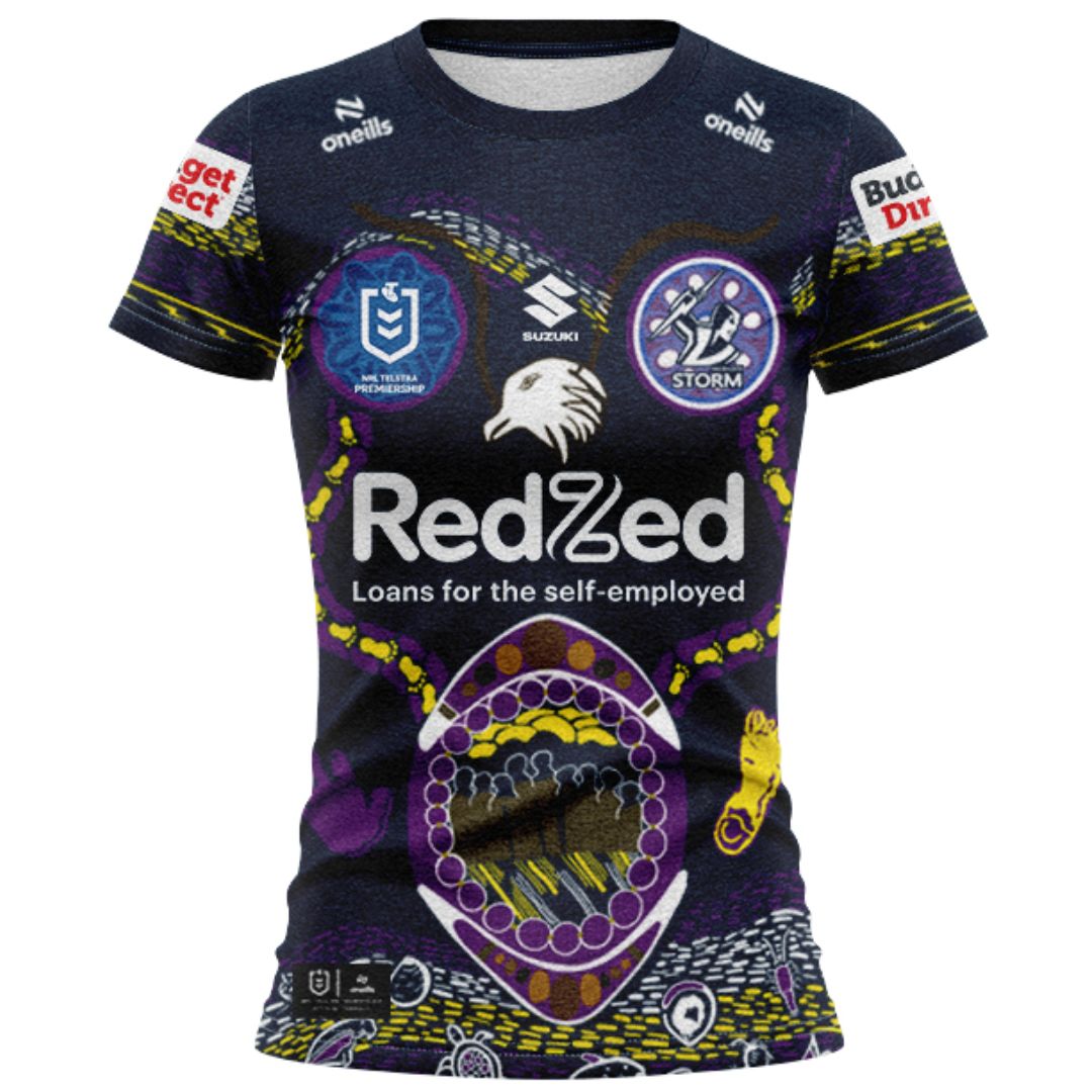 Melbourne Storm 2026 Women's Indigenous Shirt
