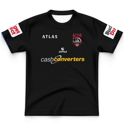 Perth Bears 2027 Kids Black Jersey