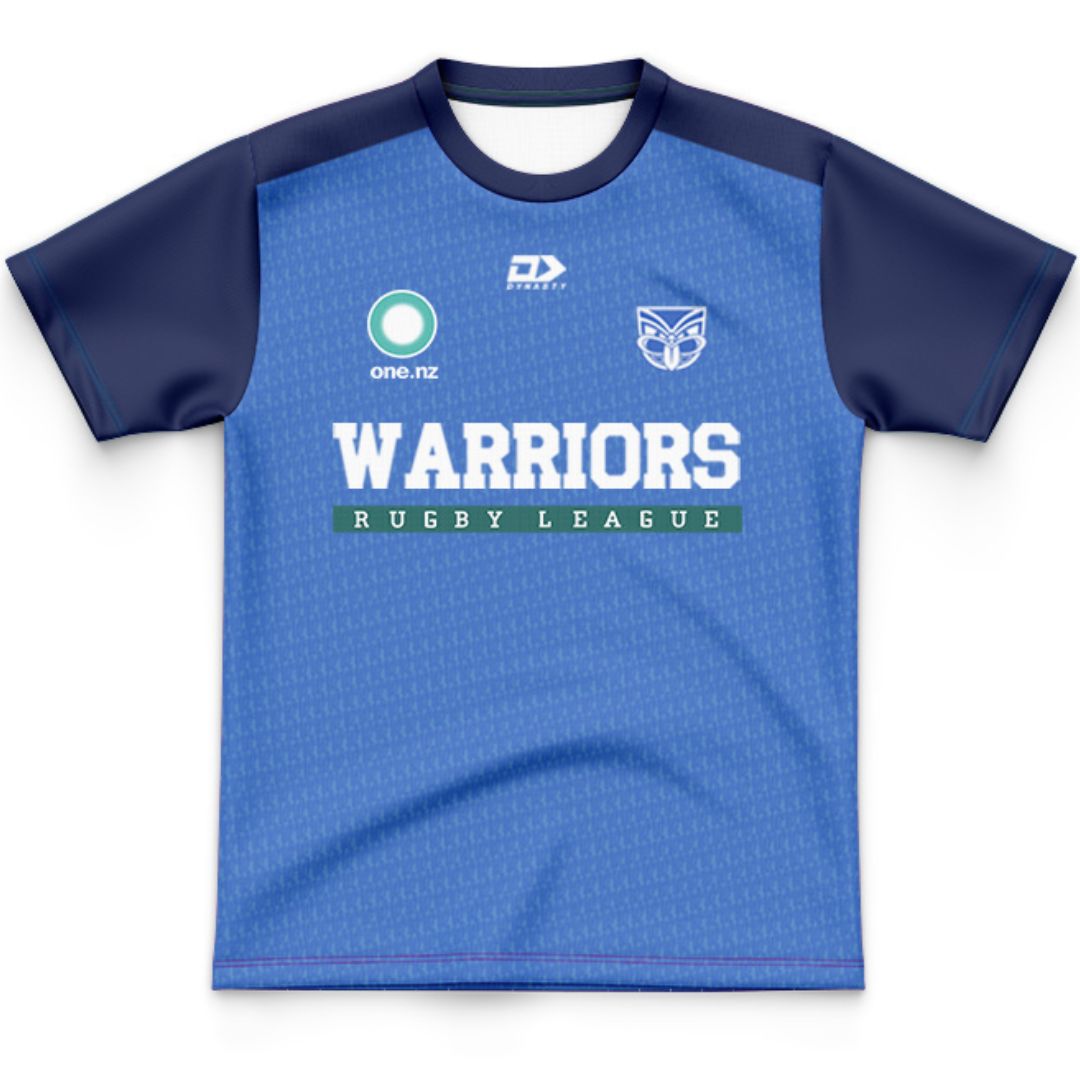 New Zealand Warriors 2026 Kids Coaches Jersey