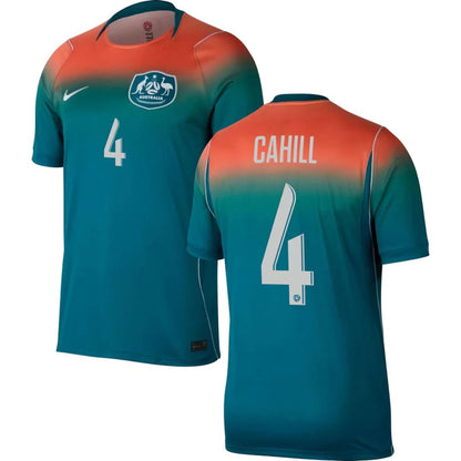 Australian Socceroos 2026 World Cup Cahill #4 Away Jersey