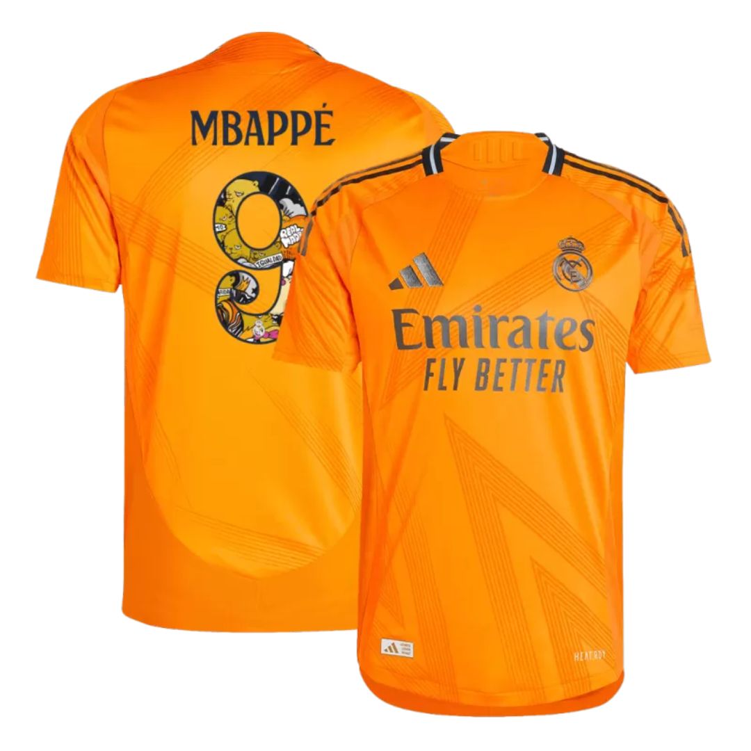 Real Madrid 2024/25 Mbappé #9 Away Jersey Shirt