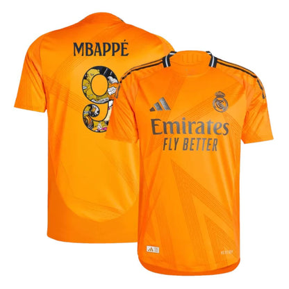 Real Madrid 2024/25 Mbappé #9 Away Jersey Shirt