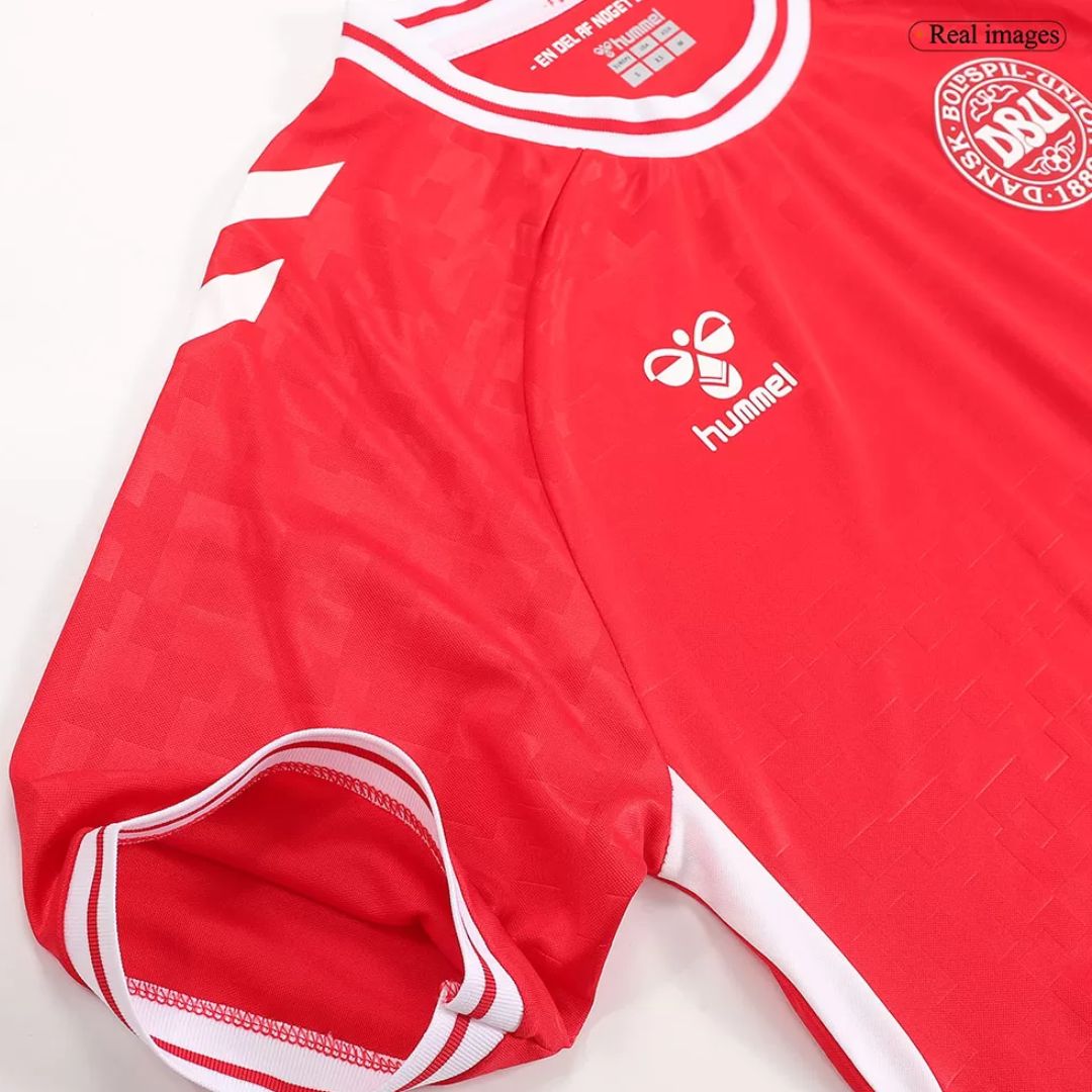 Denmark Euro 2024 Home Jersey Shirt