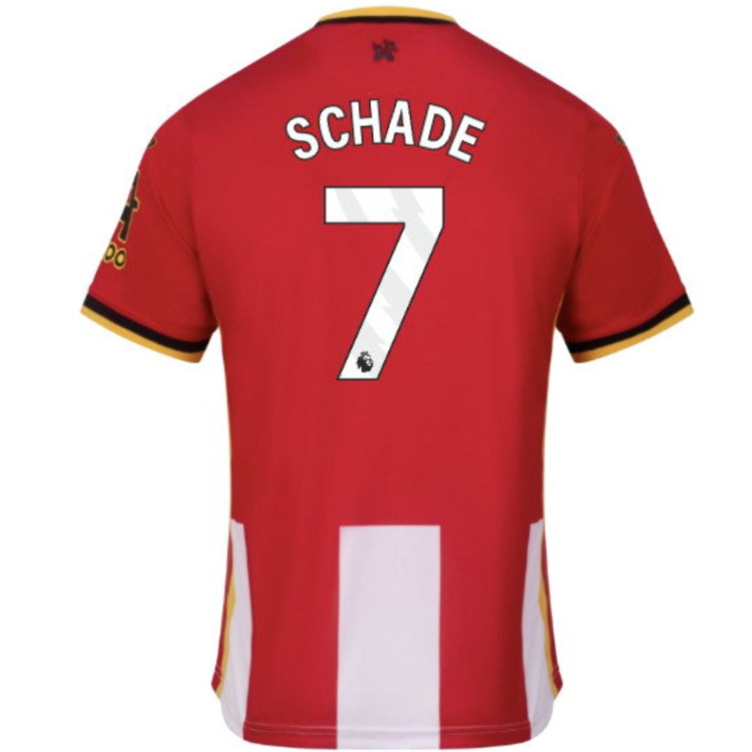 Brentford 2026/27 Schade #7 Home Jersey Shirt