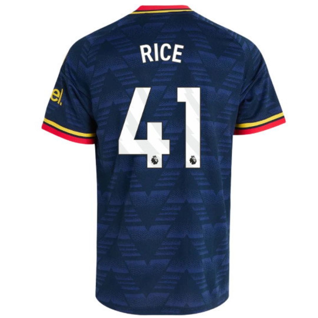 Arsenal Gunners 2026/27 Rice #41 Away Jersey Shirt