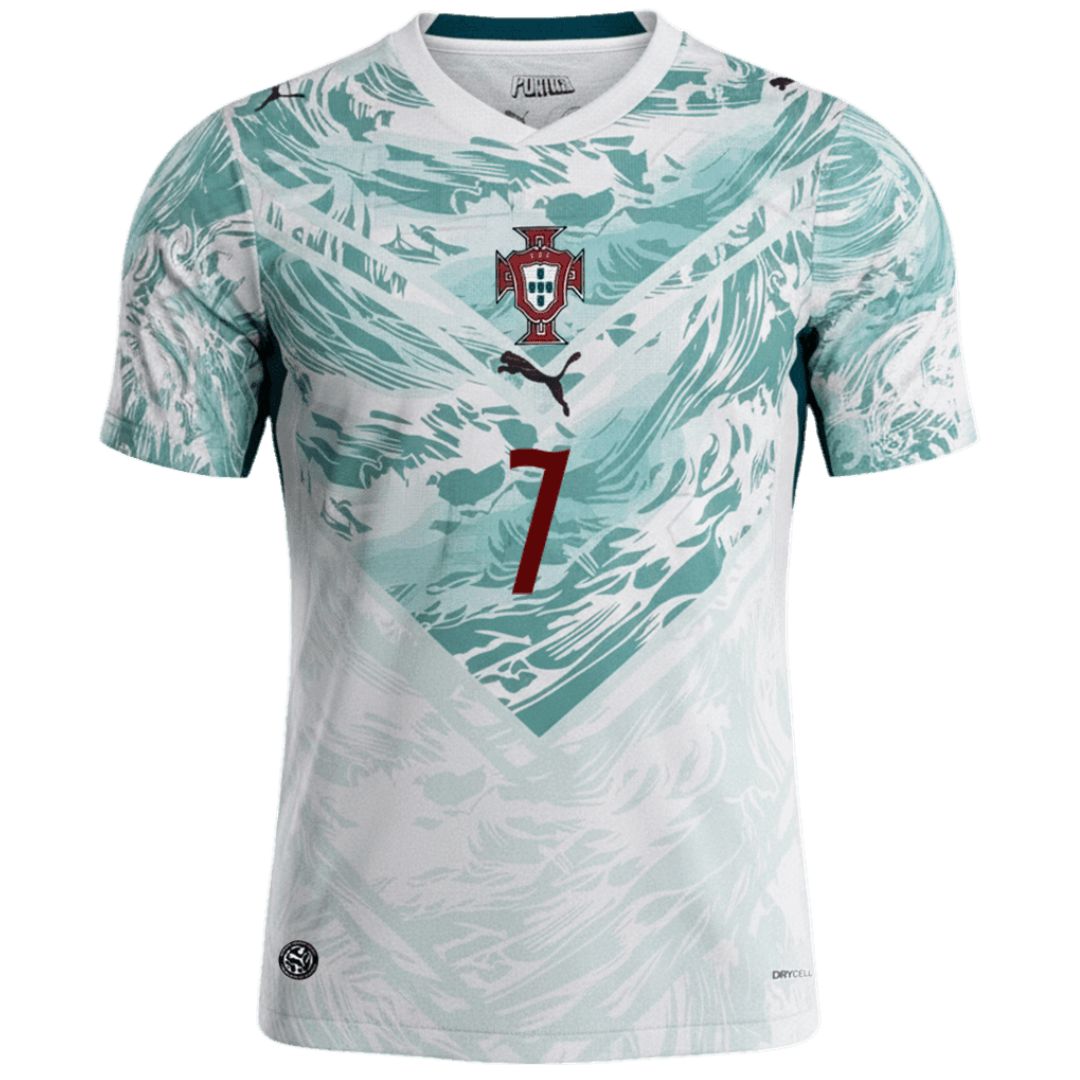 Portugal 2026 Cristiano Ronaldo Soccer World Cup of Football Away Jersey Shirt