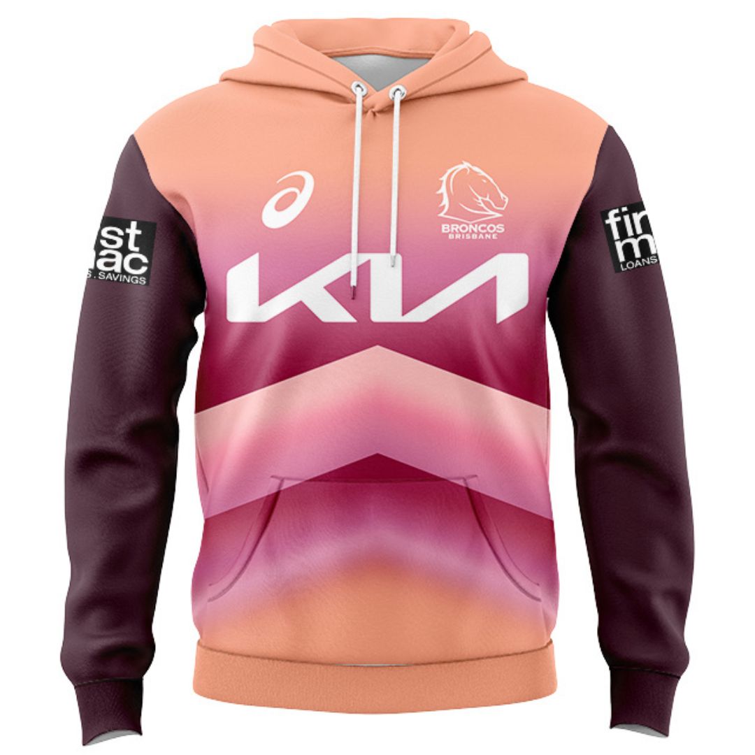 Brisbane Broncos 2024 Sunstone Hoodie