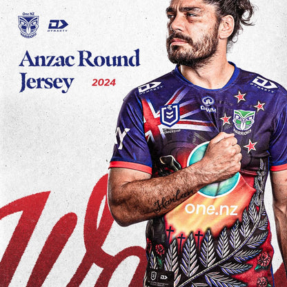 New Zealand Warriors 2024 ANZAC Jersey