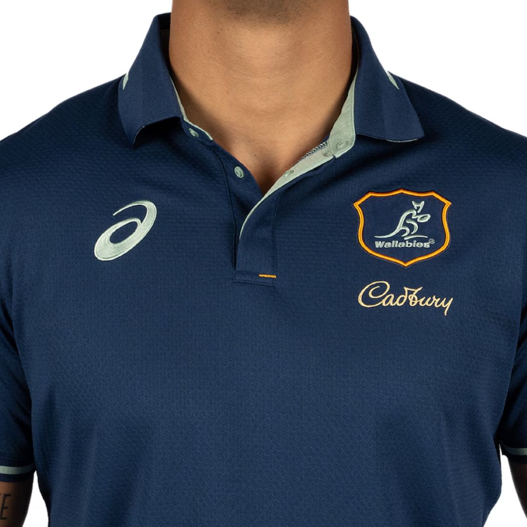 Australia Wallabies 2024 Media Polo Shirt