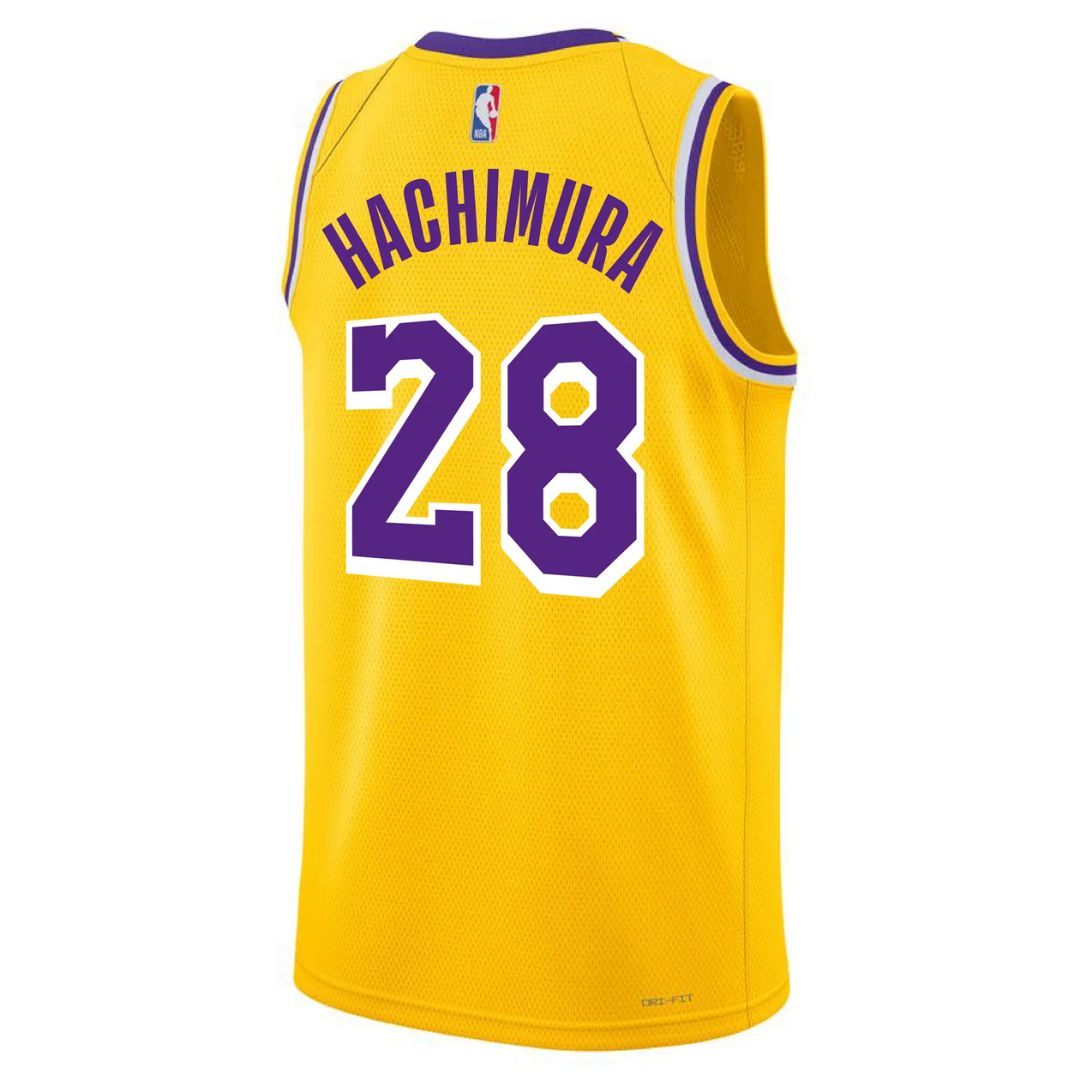 Los Angeles Lakers 2024/25 Rui Hachimura #28 Home Jersey