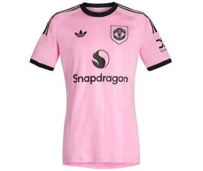 Manchester United 2025/26 Pink Goalkeeper Jersey Shirt Kit # 6