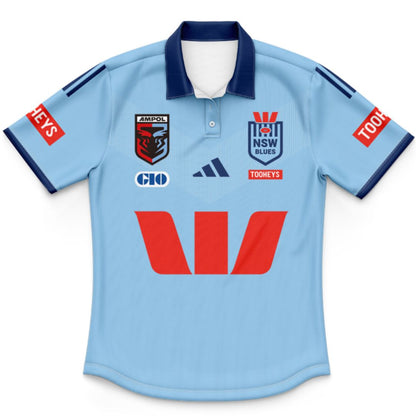 NSW Blues 2026 State Of Origin Kids Polo Shirt