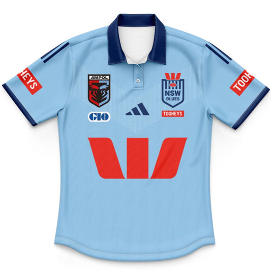 NSW Blues 2026 State Of Origin Kids Polo Shirt