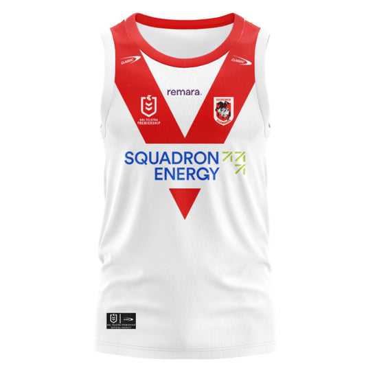 St George Illawarra Dragons 2025 Home Singlet