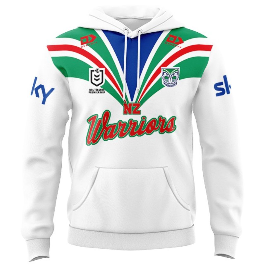 2024 New Zealand Warriors Heritage Hoodie with Zipper