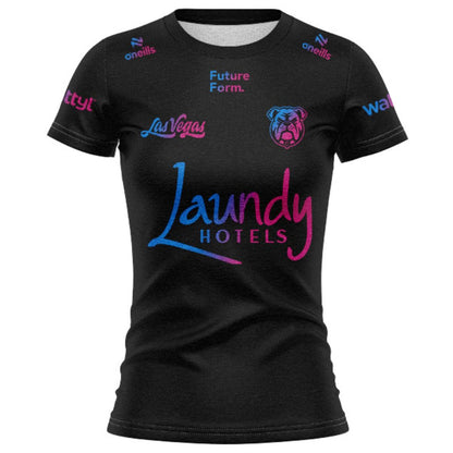 Canterbury Bankstown Bulldogs 2026 Women's Las Vegas Warm Up Shirt
