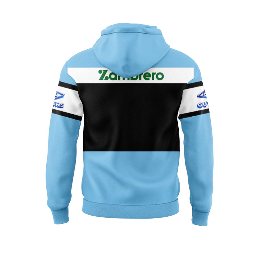 Cronulla Sutherland Sharks 2025 Home Hoodie with Zipper