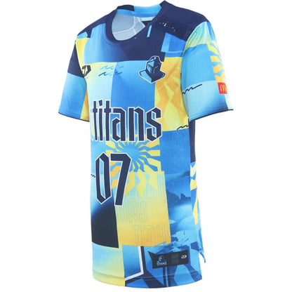 Gold Coast Titans 2026 Kids Warm Up Shirt